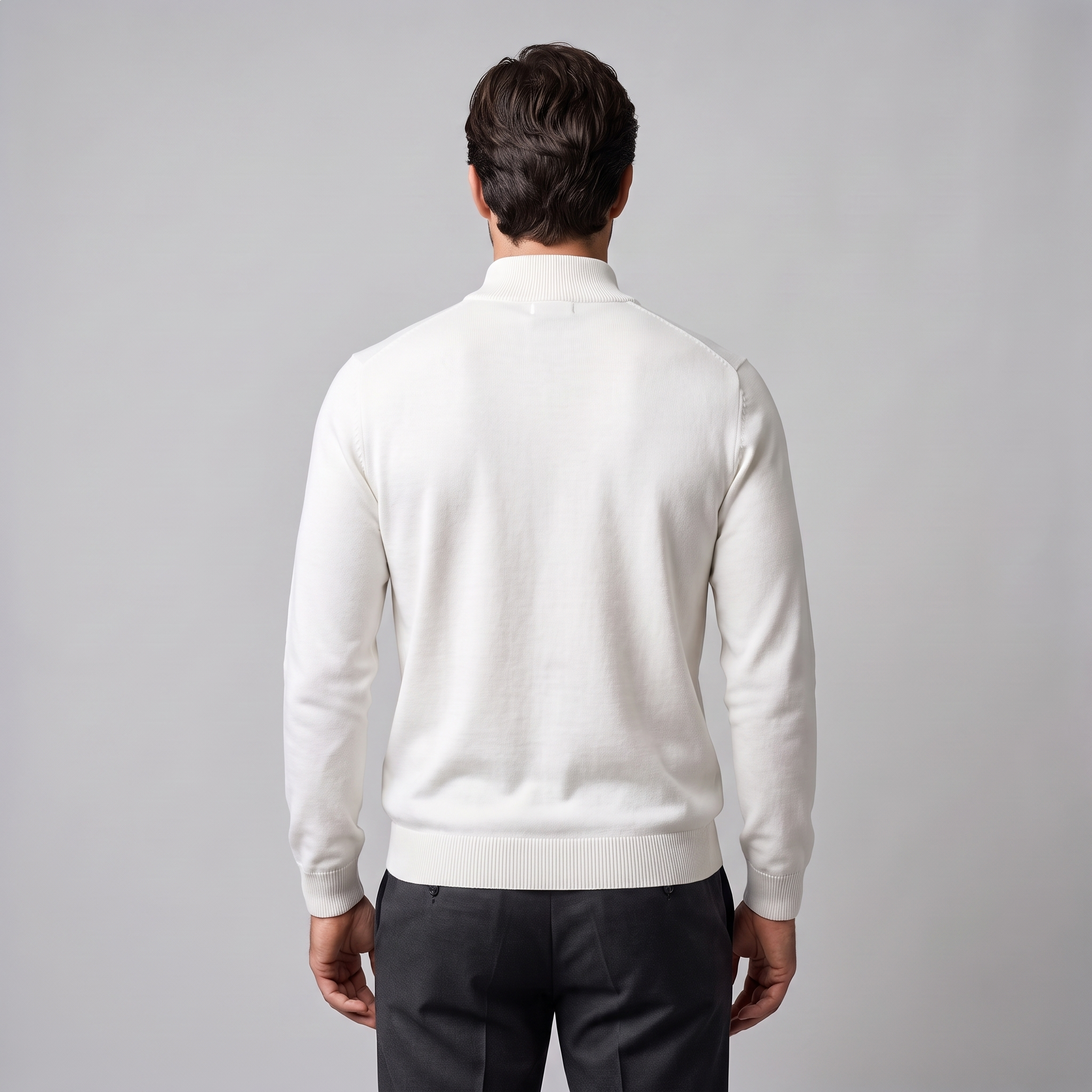 Men's Comfortable Half Zip Sweater