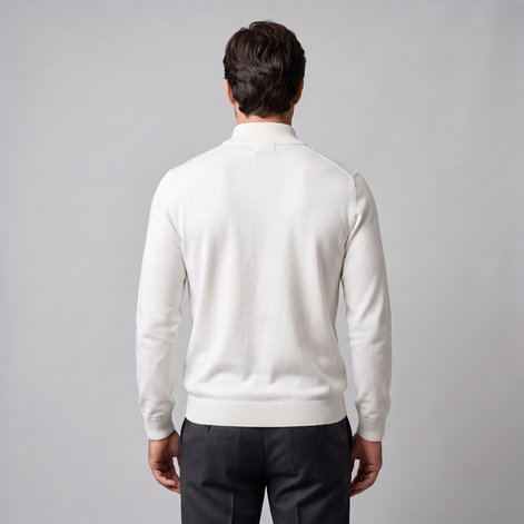 Men's Comfortable Half Zip Sweater