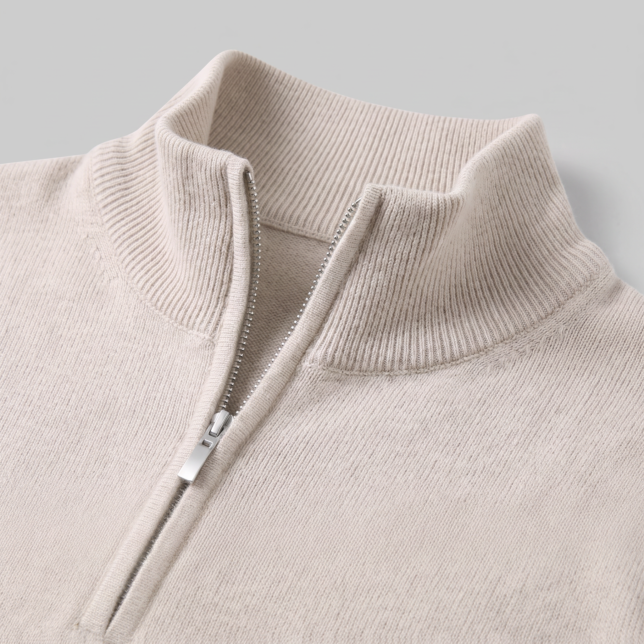 Men's Comfortable Half-Zip Sweater