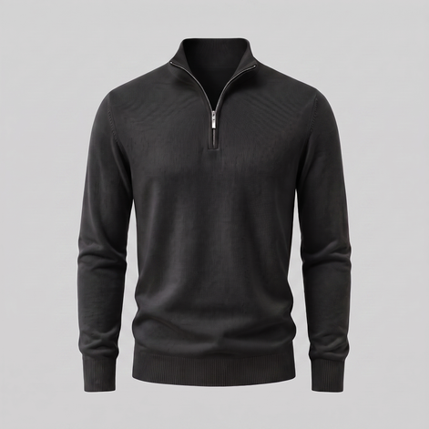 Men's Comfortable Half Zip Sweater