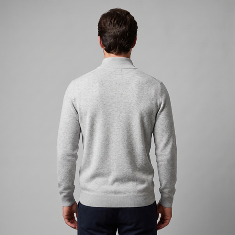 Men's Comfortable Half-Zip Sweater
