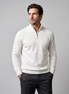Men's Comfortable Half Zip Sweater