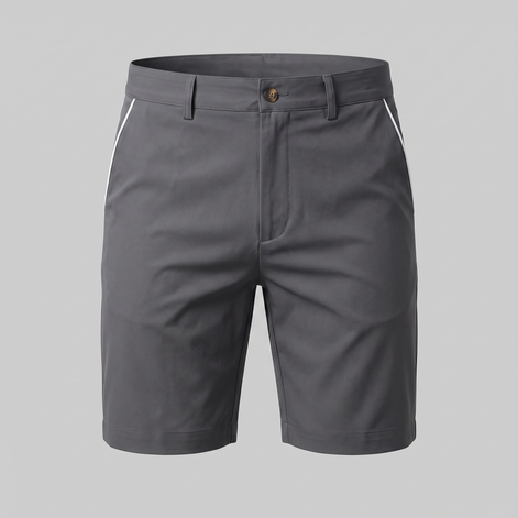 Men's Contrast Piping Chino Shorts