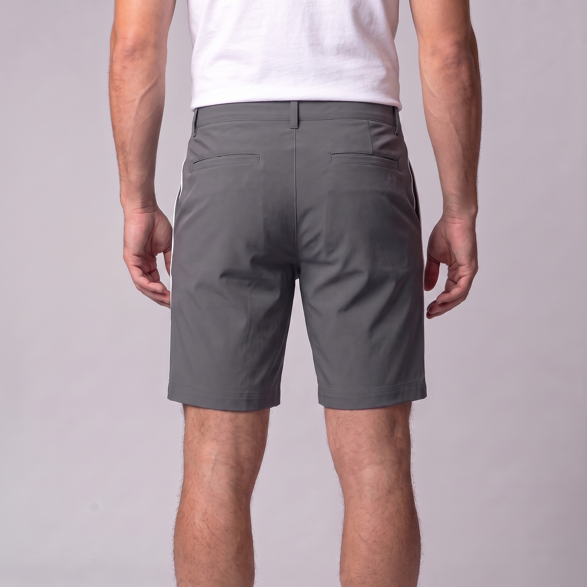 Men's Contrast Piping Chino Shorts