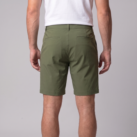 Men's Contrast Piping Chino Shorts
