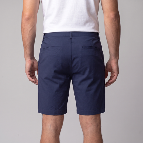 Men's Contrast Piping Chino Shorts