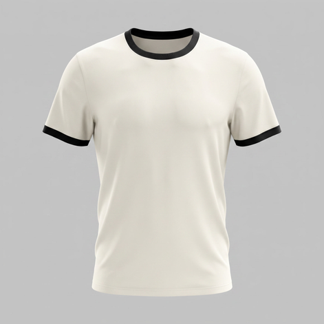 Men's Contrast Trim Ringer T-Shirt