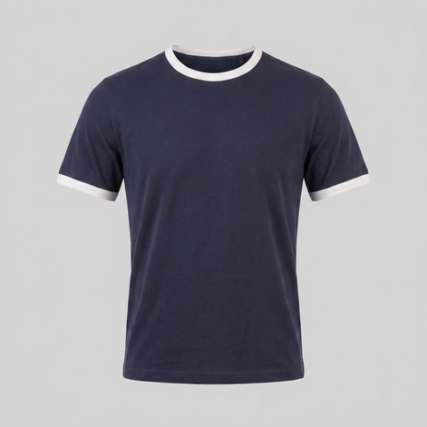 Men's Contrast Trim Ringer T-Shirt