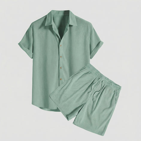 Men's Corduroy 2-Piece Outfit Set