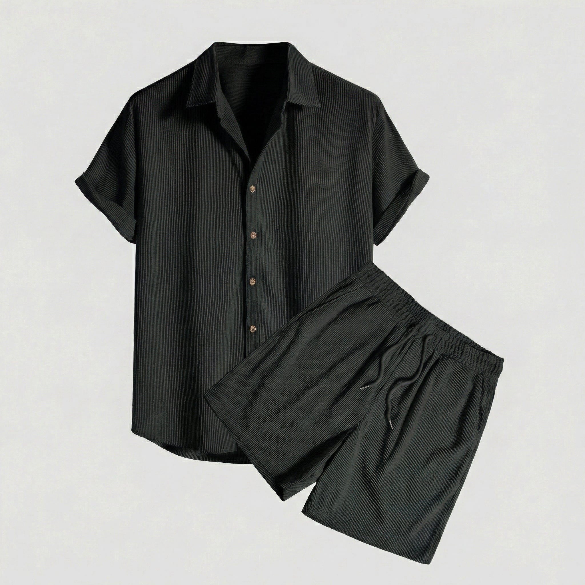 Men's Corduroy 2-Piece Outfit Set