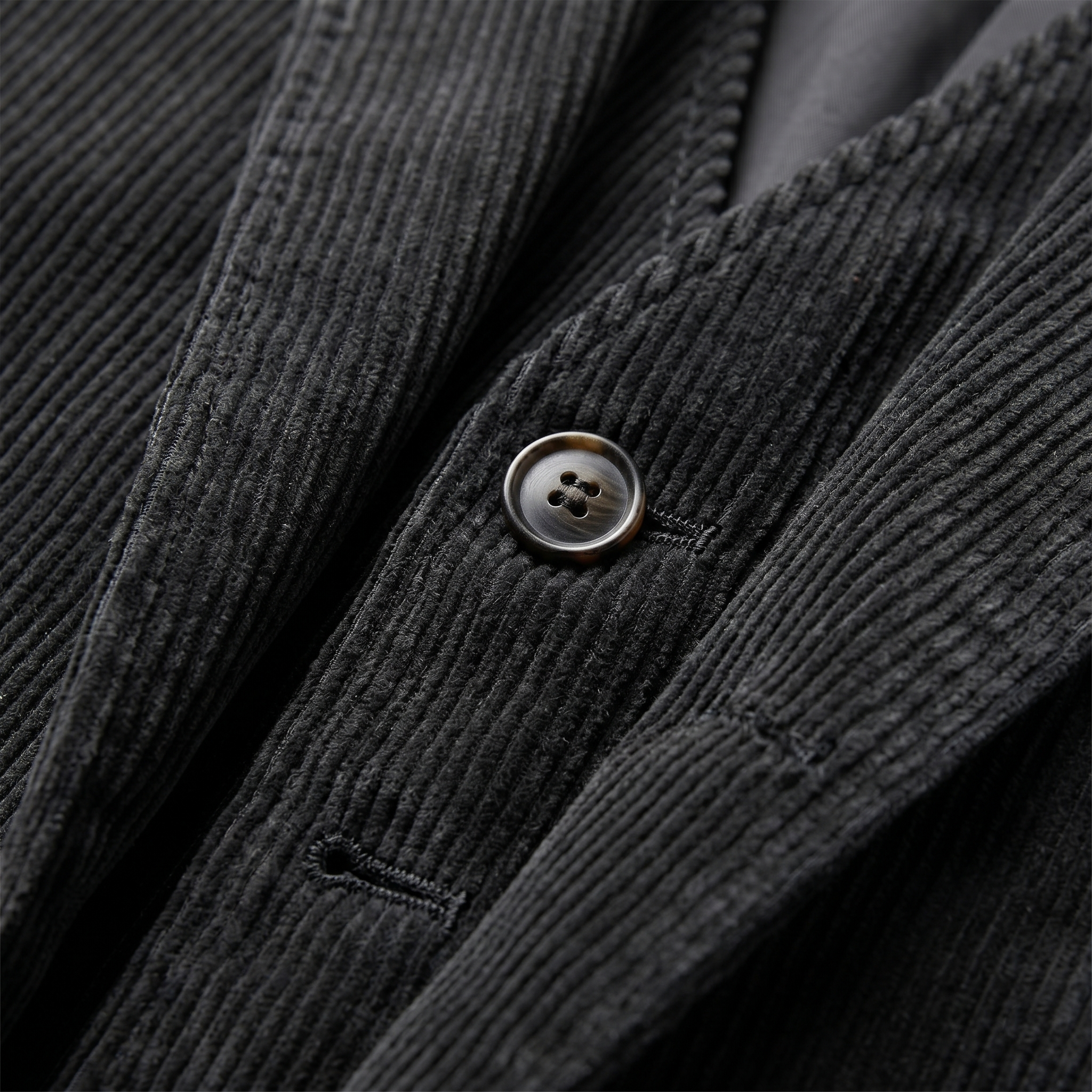Men's Corduroy Blazer Jacket with Matching Vest