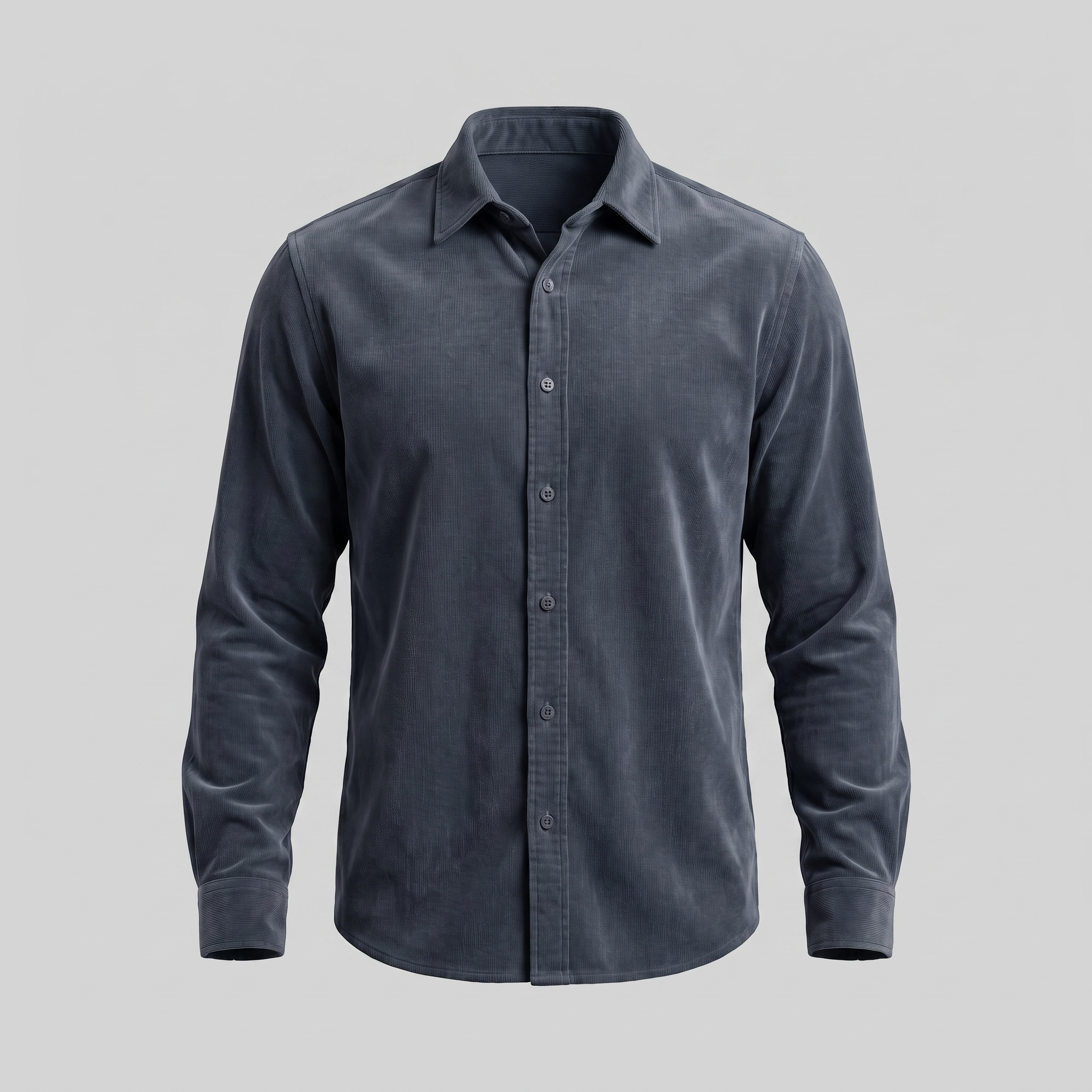 Men's Corduroy Long Sleeve Casual Shirt