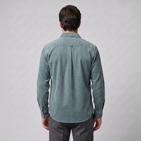 Men's Corduroy Long Sleeve Casual Shirt