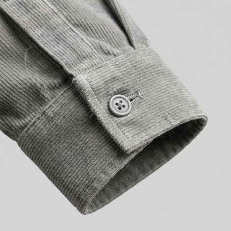 Men's Corduroy Long Sleeve Casual Shirt