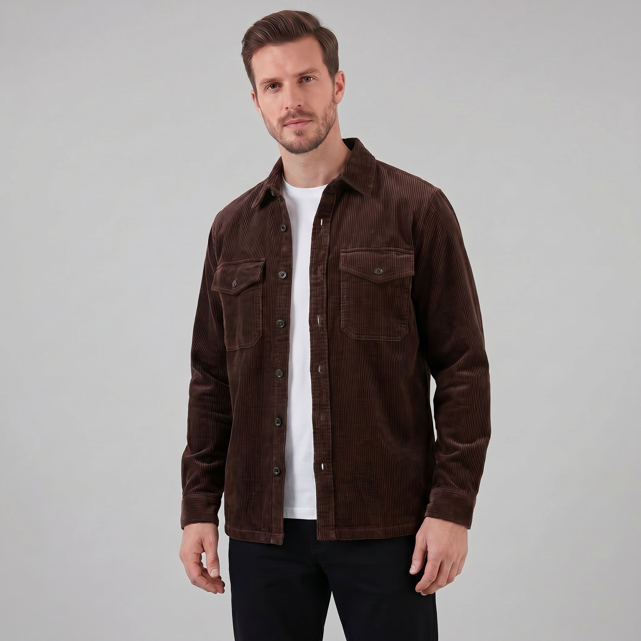 Men's Corduroy Overshirt