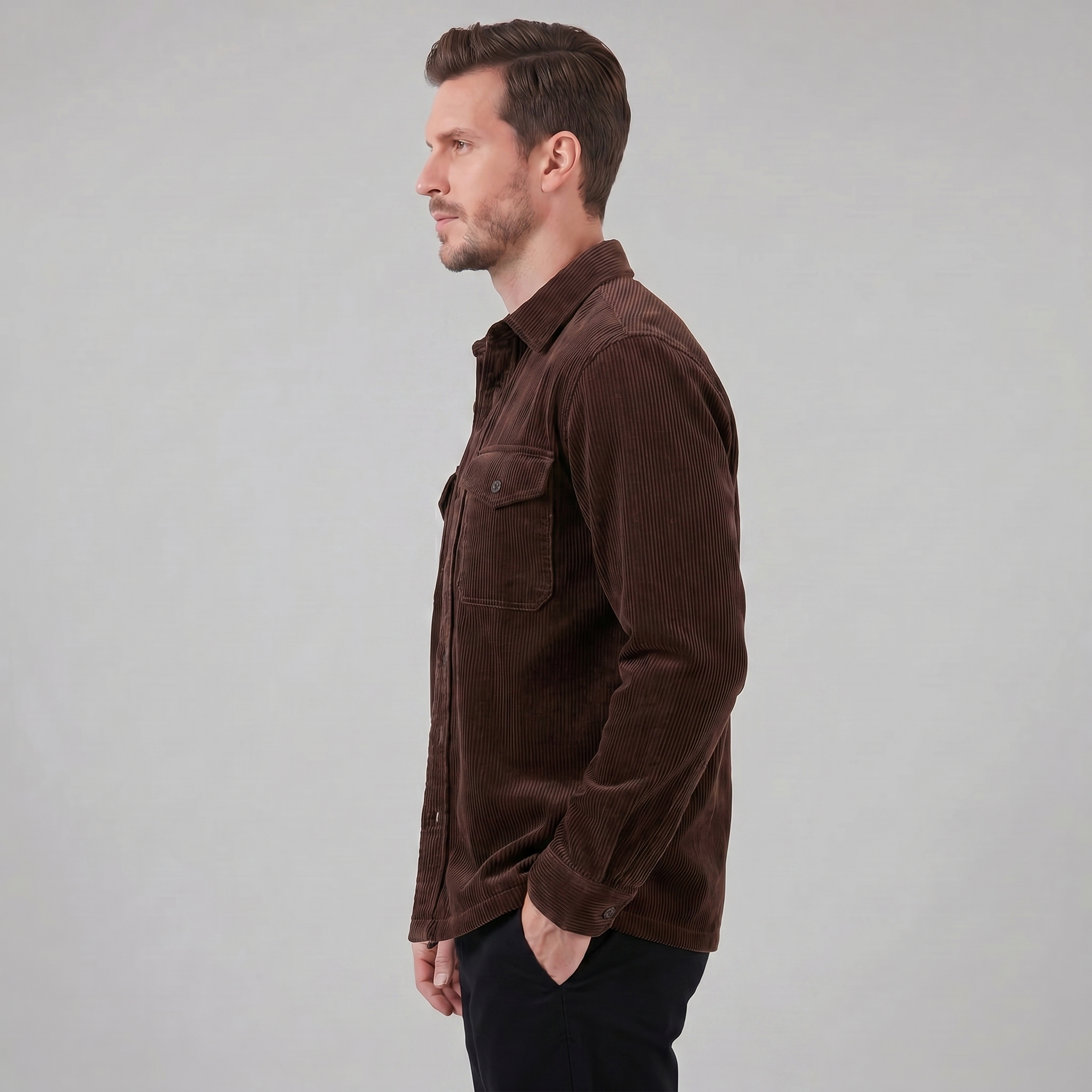Men's Corduroy Overshirt