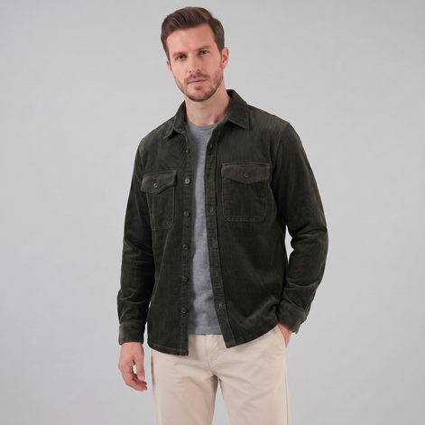 Men's Corduroy Overshirt