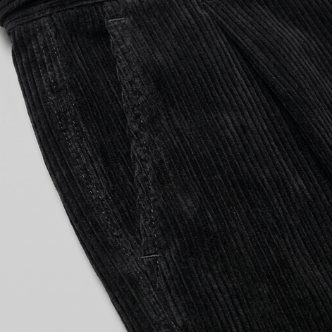 Men's Corduroy Pleated Trousers