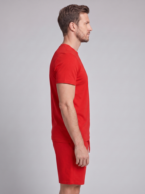 Men's Cotton Blend T-Shirt and Shorts Co-Ord Set