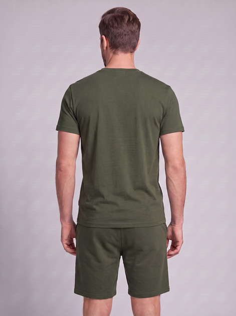 Men's Cotton Blend T-Shirt and Shorts Co-Ord Set