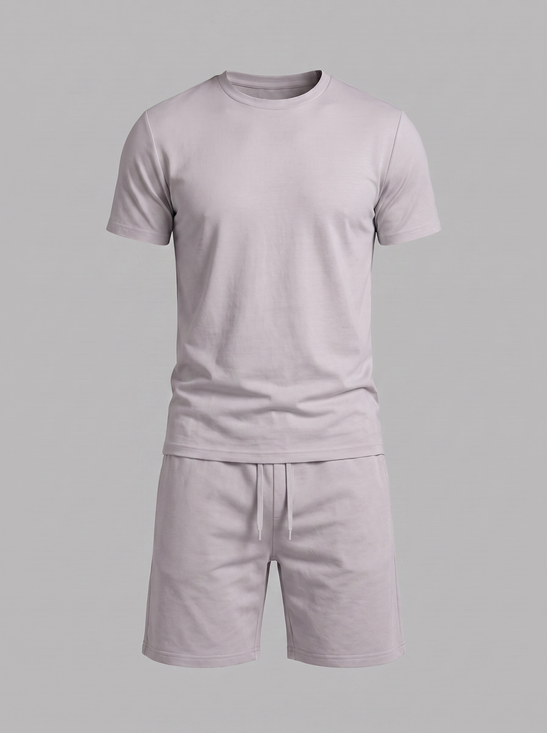 Men's Cotton Blend T-Shirt and Shorts Co-Ord Set