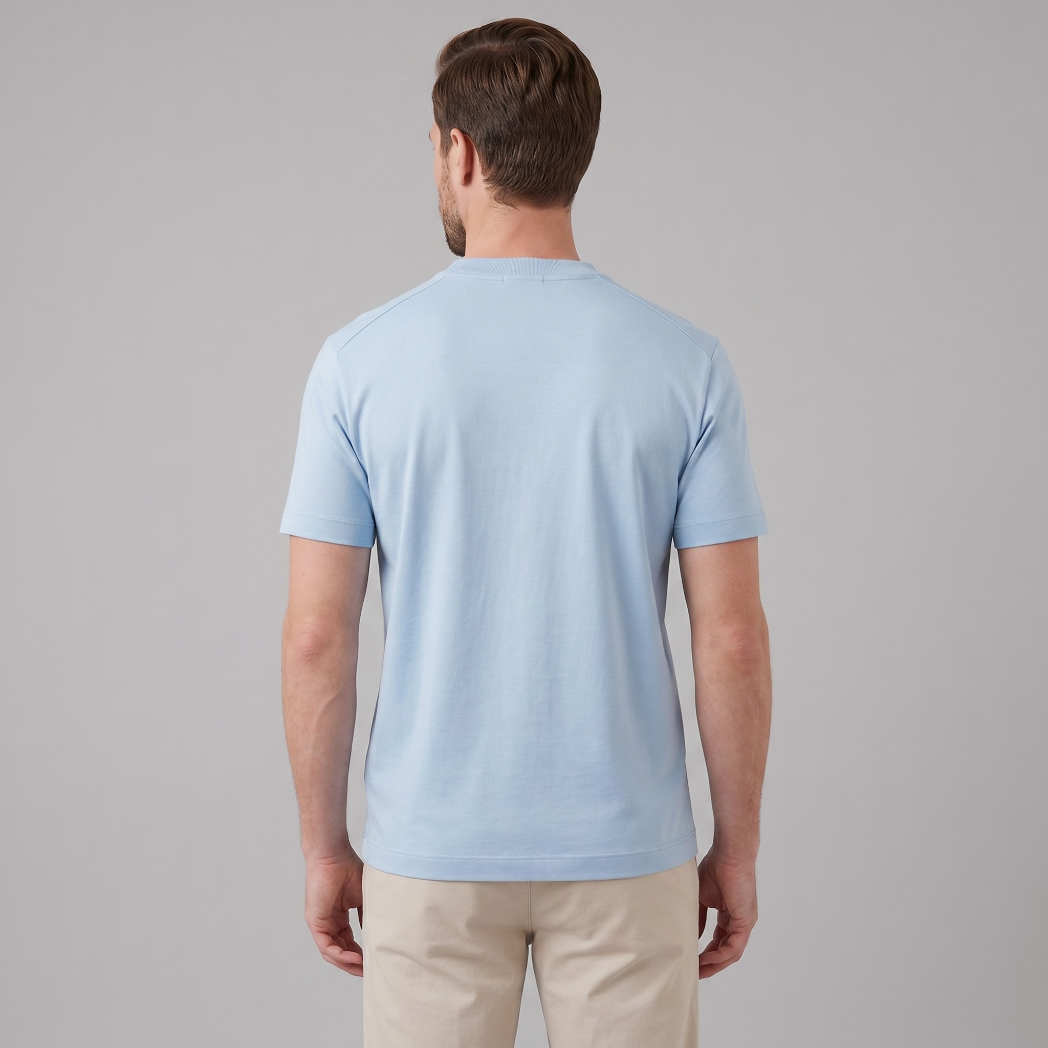 Men's Cotton Crew Neck T-Shirt