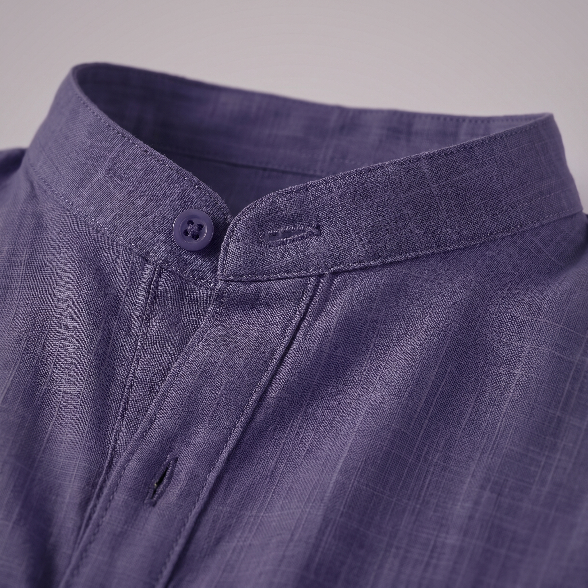 Men's Cotton Popover Henley Shirt