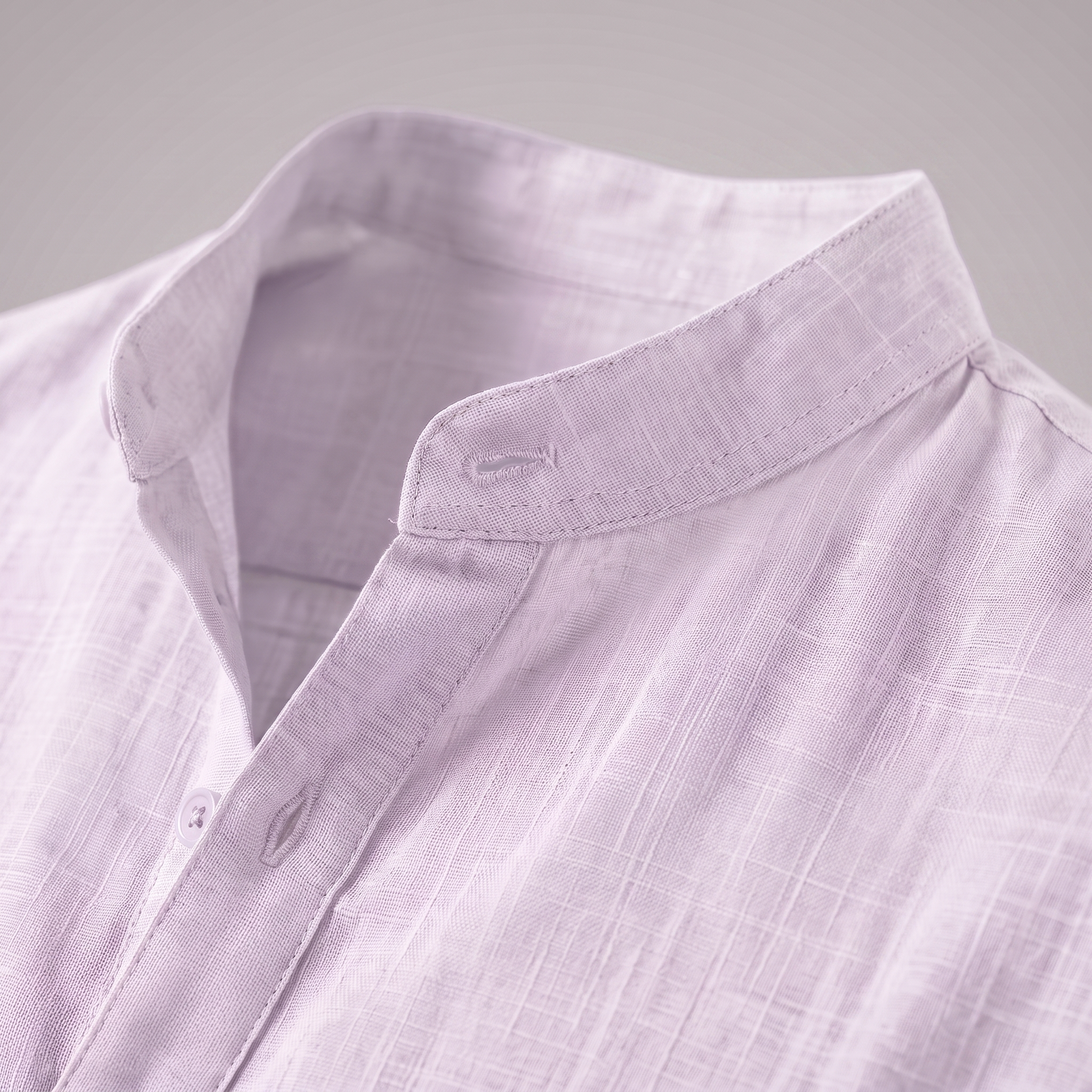 Men's Cotton Popover Henley Shirt
