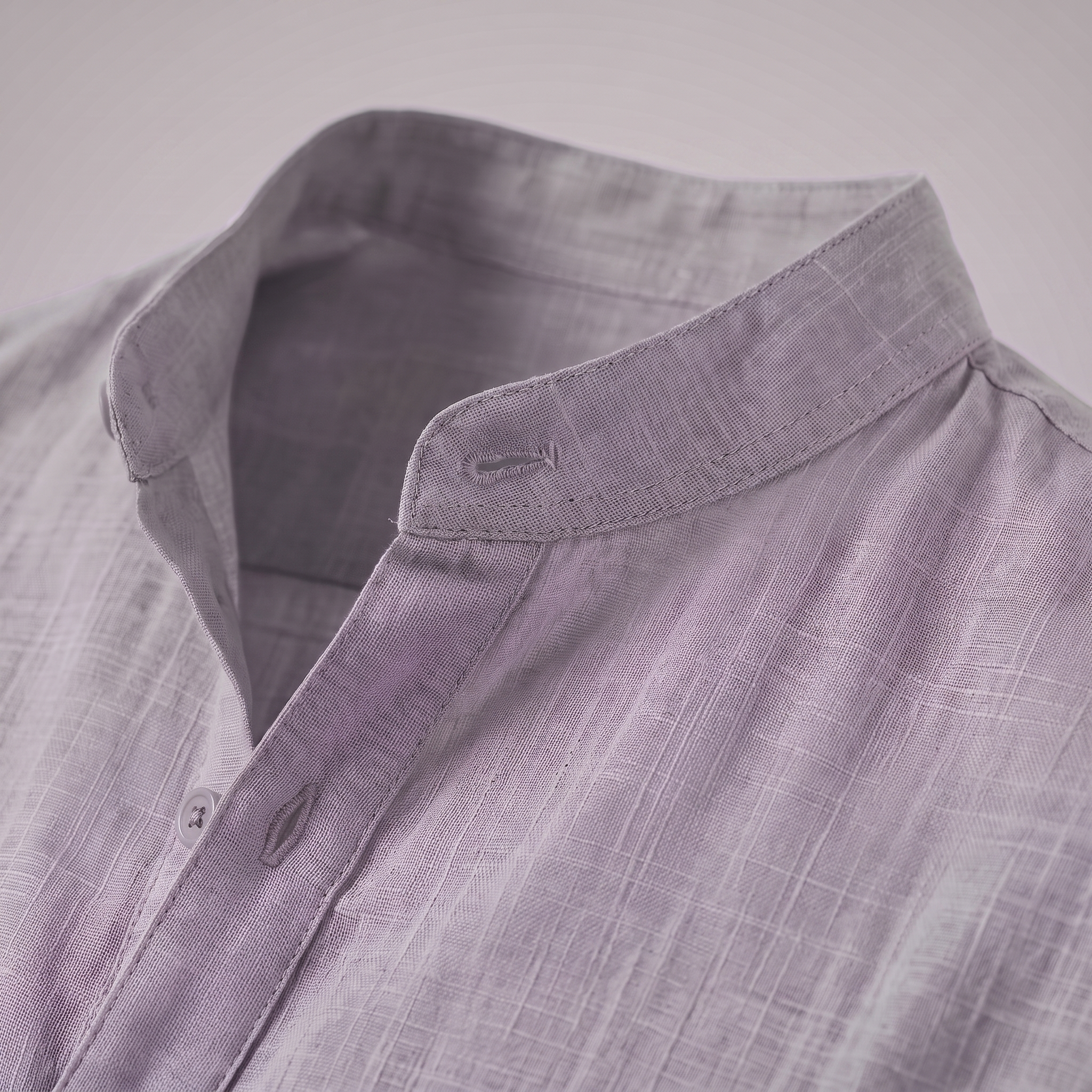 Men's Cotton Popover Henley Shirt
