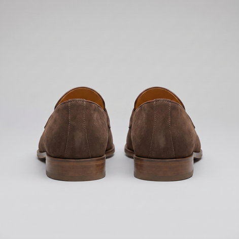 Men's Cowhide Suede Penny Loafers