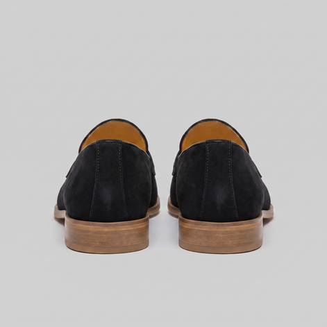Men's Cowhide Suede Penny Loafers