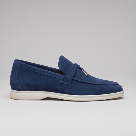 Men's Cowhide Suede Tassel Loafers