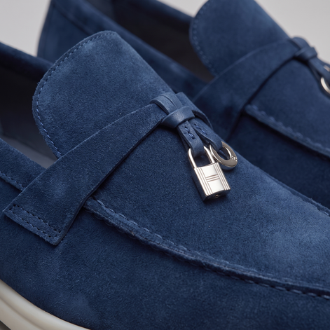 Men's Cowhide Suede Tassel Loafers