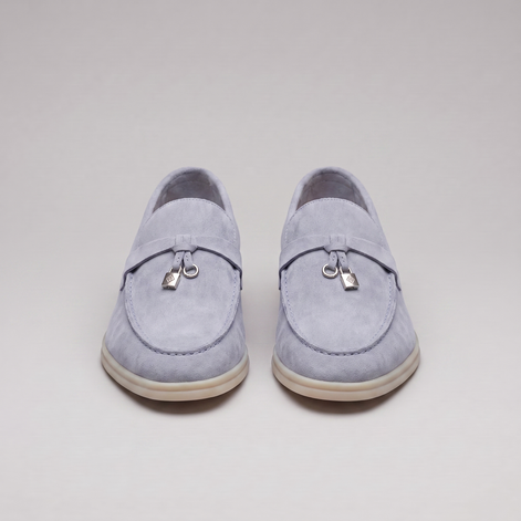Men's Cowhide Suede Tassel Loafers