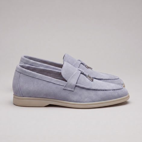 Men's Cowhide Suede Tassel Loafers