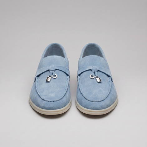 Men's Cowhide Suede Tassel Loafers