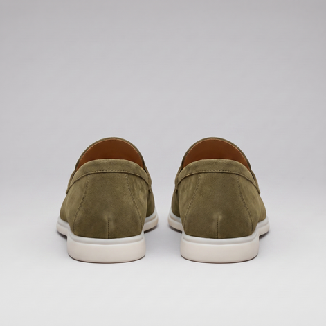 Men's Cowhide Suede Tassel Loafers