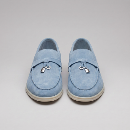 Men's Cowhide Suede Tassel Loafers