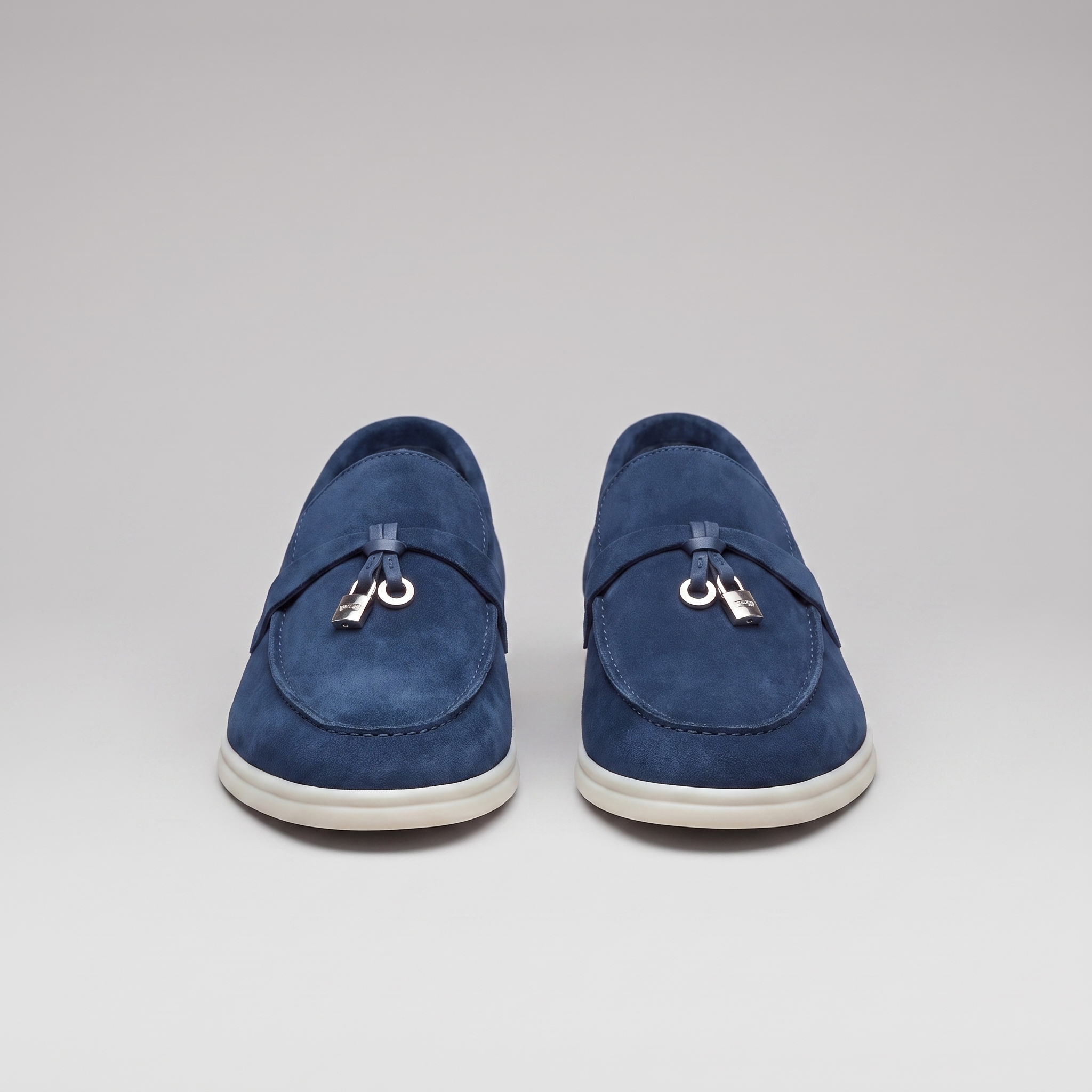 Men's Cowhide Suede Tassel Loafers