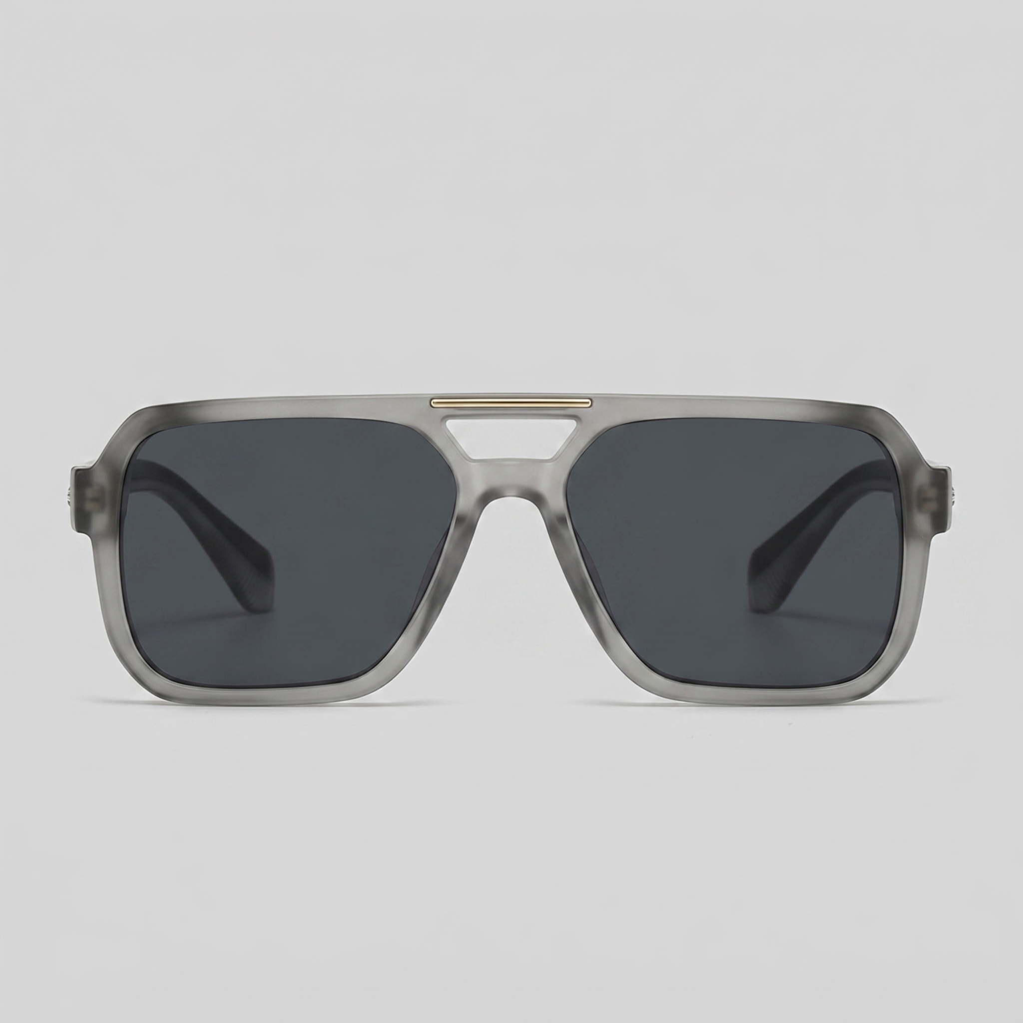 Men's Double-Bridge Aviator Sunglasses