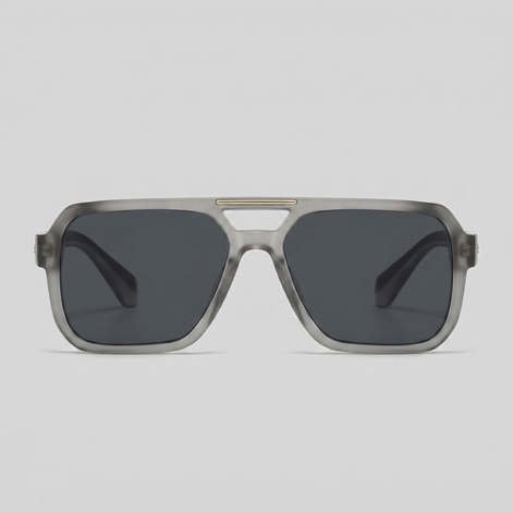 Men's Double-Bridge Aviator Sunglasses