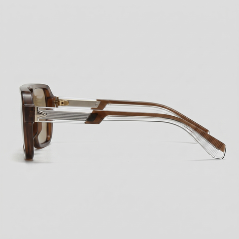 Men's Double-Bridge Aviator Sunglasses