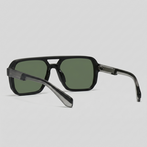 Men's Double-Bridge Aviator Sunglasses