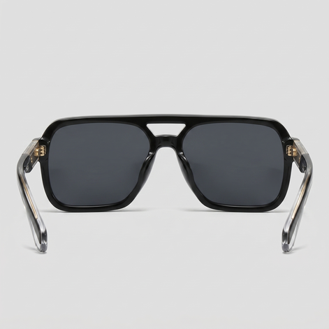Men's Double-Bridge Aviator Sunglasses