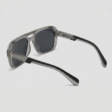 Men's Double-Bridge Aviator Sunglasses