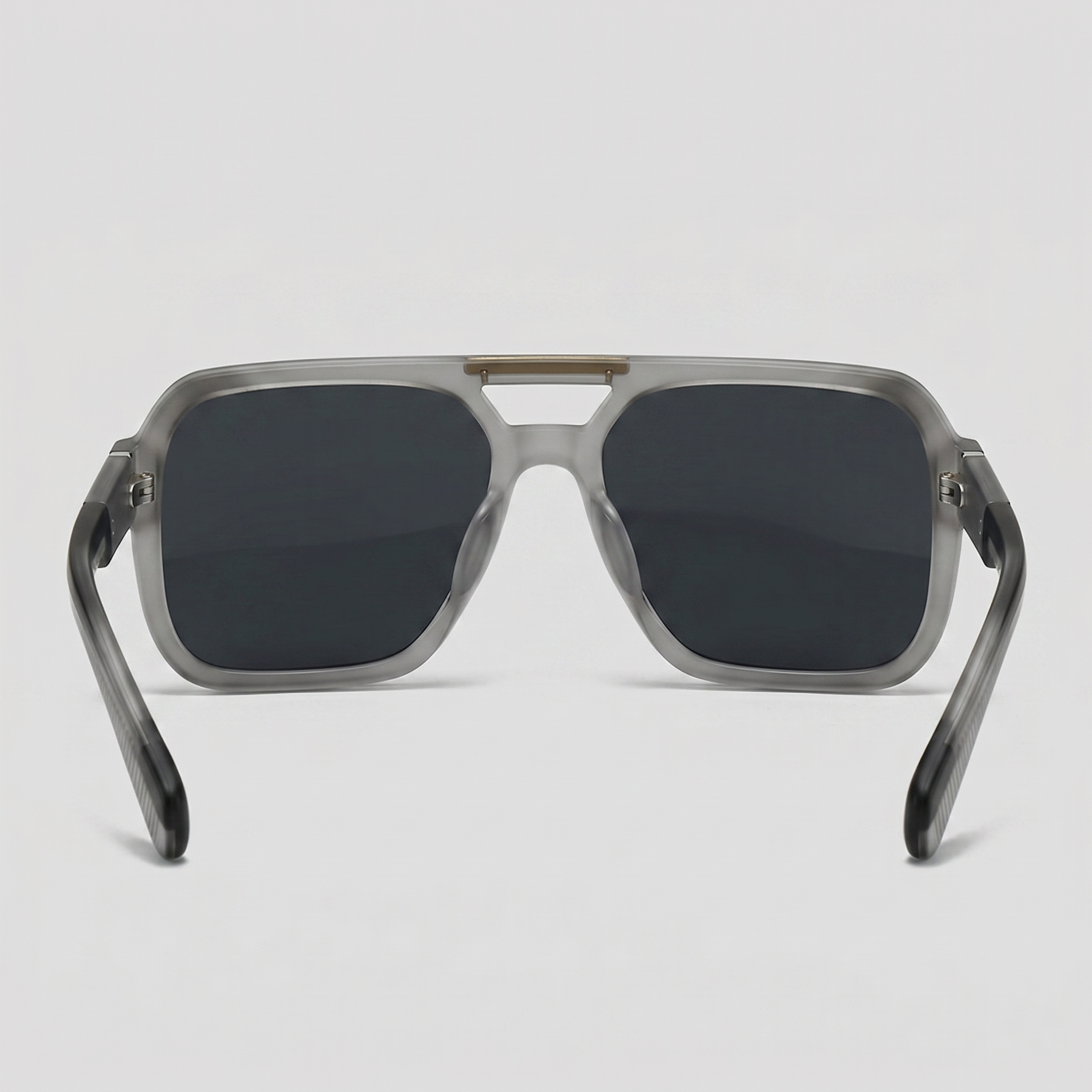 Men's Double-Bridge Aviator Sunglasses