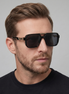 Men's Double-Bridge Aviator Sunglasses