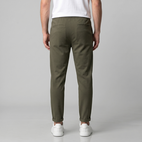 Men's Drawstring Tailored Trousers