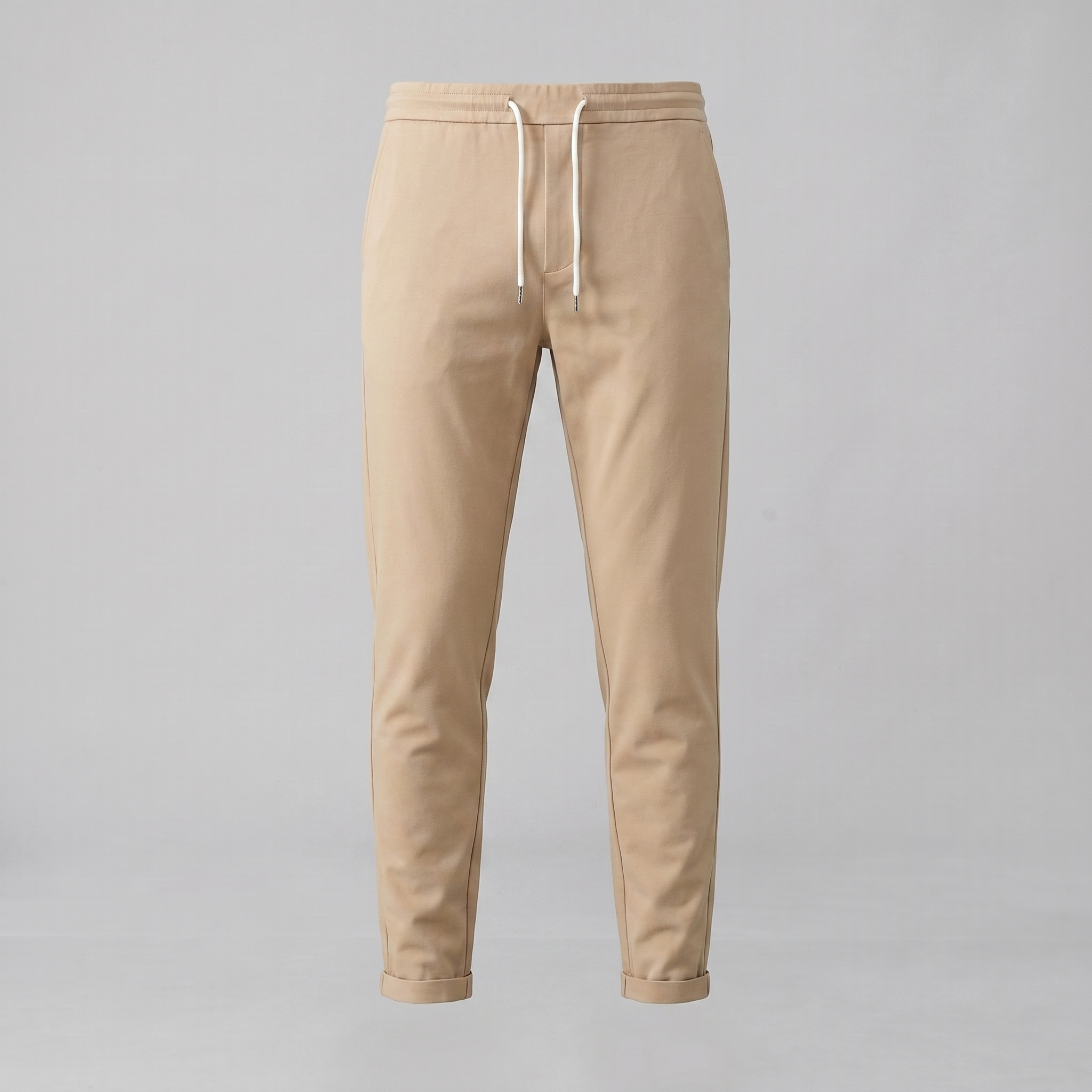 Men's Drawstring Tailored Trousers