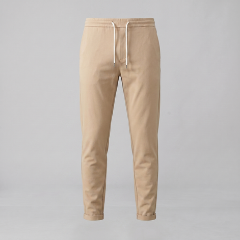 Men's Drawstring Tailored Trousers
